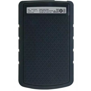 Внешний HDD 2.5  2TB Transcend StoreJet 2.5  TS2TSJ25H3P (Rubber CaseAnti-Shock)(827009)-1