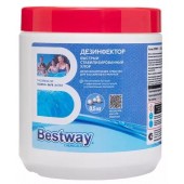 Химия для бассейна Bestway Chemicals Быстрая дезинфекция в гранулах 500гр. B1909214