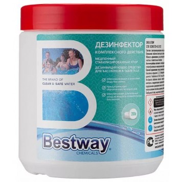 Химия для бассейна Bestway Chemicals Комплексная дезинфекция 600гр. B1909220