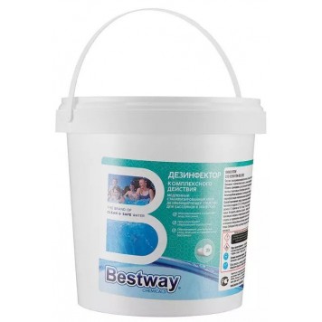 Химия для бассейна Bestway Chemicals Комплексная дезинфекция 900гр. B1909219