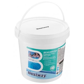 Химия для бассейна Bestway Chemicals Комплексная дезинфекция 900гр. B1909219-2