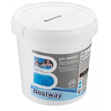 Химия для бассейна Bestway Chemicals pH-минус гранулы 1кг. B1909218-2