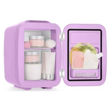 Холодильник для косметики Kitfort КТ-3163-3 лавандовый