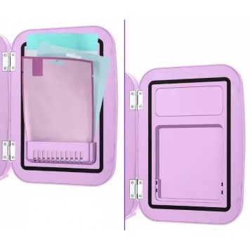 Холодильник для косметики Kitfort КТ-3163-3 лавандовый-1