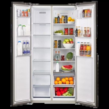 Холодильник с инвертором MAUNFELD MFF191NFSB-1