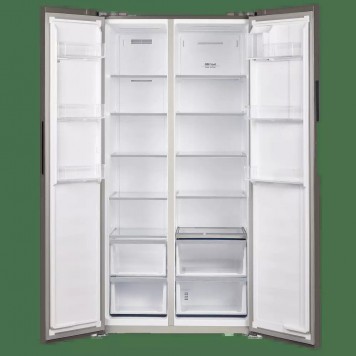 Холодильник с инвертором MAUNFELD MFF191NFSX-2