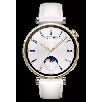 Смарт-часы HUAWEI WATCH GT 4 (41mm) White Leather Strap-1