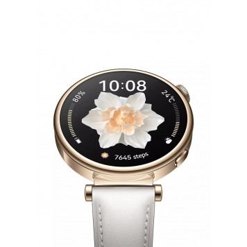 Смарт-часы HUAWEI WATCH GT 4 (41mm) White Leather Strap-3