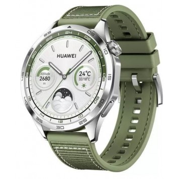 Смарт-часы HUAWEI WATCH GT 4 (46mm) Green Woven Strap