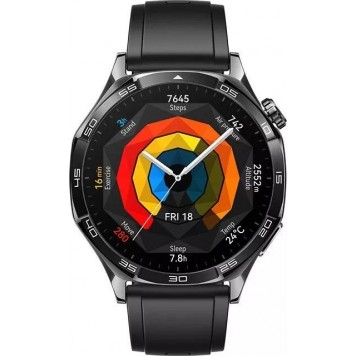 Смарт часы HUAWEI WATCH GT 5 (46mm) Black Fluoroelastomer Strap-4