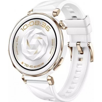 Смарт часы HUAWEI WATCH GT 5 Pro (41mm) White Fluoroelastomer Strap