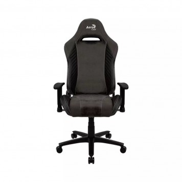 Игровое компьютерное кресло Aerocool BARON Iron Black Искусственная кожа AeroSuede (Ш)69*(Г)70*(В)125 (135) см Чёрный