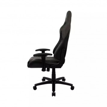 Игровое компьютерное кресло Aerocool BARON Iron Black Искусственная кожа AeroSuede (Ш)69*(Г)70*(В)125 (135) см Чёрный-2