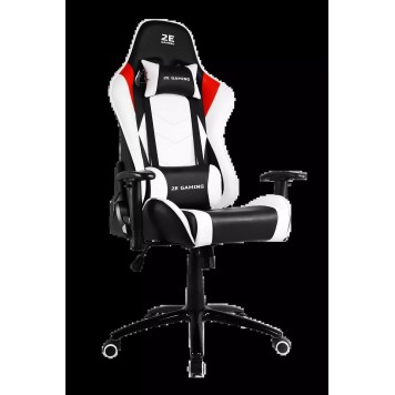 Игровое кресло 2E GAMING Chair BUSHIDO White/Black-1