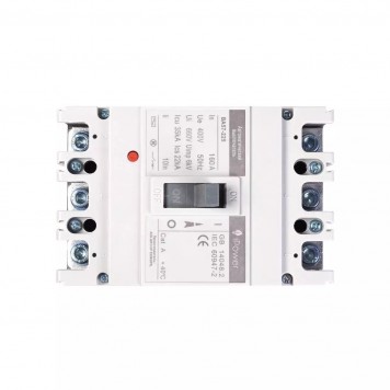Автоматический выключатель iPower ВА57-225 3P 125A-1