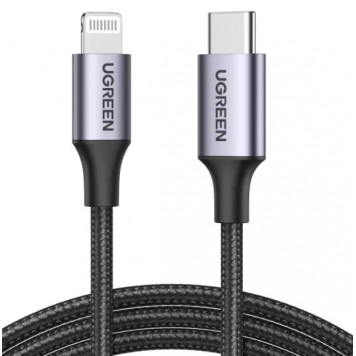 Кабель Ugreen US304 Lightning To Type-C 2.0 Male Cable 1M 60759