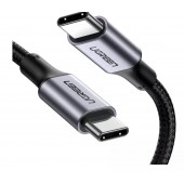 Кабель UGREEN US316 USB-C/USB-C 100W 5A QC4.0/PD3.0 480 Мбит/с 1 м (70427) Черный