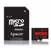 Карта памяти Apacer 32GB with SD Adapter (AP32GMCSH10U5-R)