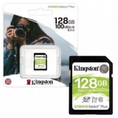 Карта памяти Kingston / 512GB SDXC Canvas Select Plus 100R C10 UHS-I U3 V30 SDS2/512GB