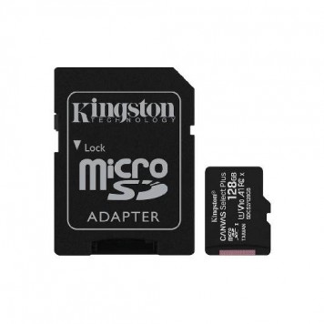Карта памяти Kingston SDCS2/128GB with adapter