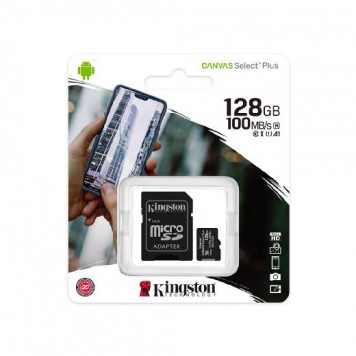 Карта памяти Kingston SDCS2/128GB with adapter-2