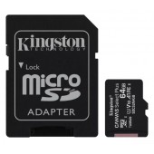 Карта памяти Kingston SDCS2/64GB with adapter