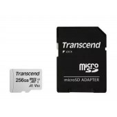 Карта памяти MicroSD 256GB Class 10 U3 A1 Transcend TS256GUSD300S-A
