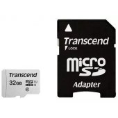 Карта памяти MicroSD 32GB Class 10 U1 Transcend TS32GUSD300S
