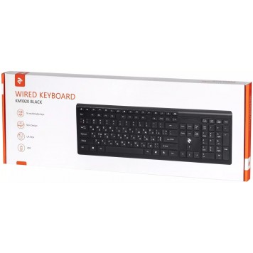 Клавиатура 2E KS210 Slim WL Black-4