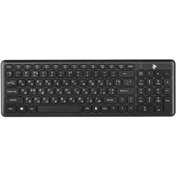 Клавиатура 2E KS230 Slim WL Black