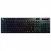 Клавиатура беспроводная игровая Logitech G915 Carbon RUS/BT/RGB/TACTILE(920-008909)