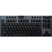 Клавиатура беспроводная игровая LOGITECH G915 X LIGHTSPEED TKL Black/Clicky(920-012757)