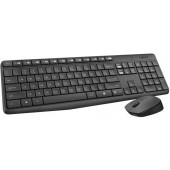Клавиатура и мышь Logitech MK235 черный