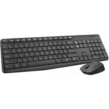 Клавиатура и мышь Logitech MK235 черный