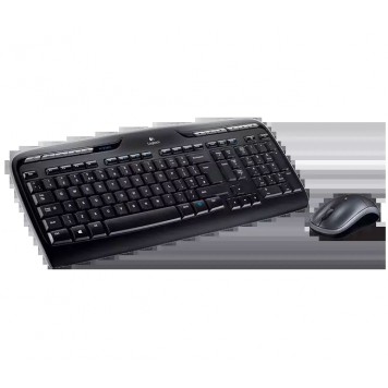 Клавиатура и мышь Logitech Wireless Combo MK330 черный-1