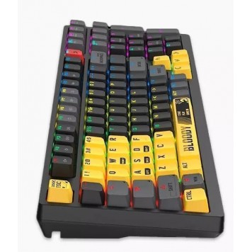 Клавиатура игровая Bloody S98-Lime  USB механическая 18м-2