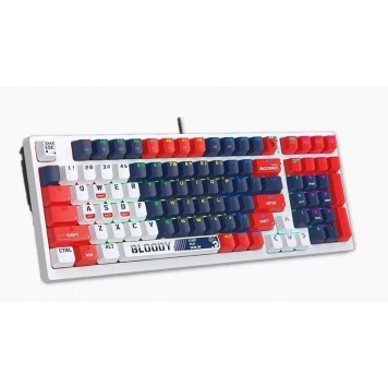 Клавиатура игровая Bloody S98-Navy  USB механическая 18м-2