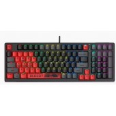 Клавиатура игровая Bloody S98-RED  USB механическая 18м