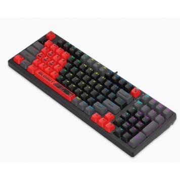 Клавиатура игровая Bloody S98-RED  USB механическая 18м-1