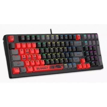 Клавиатура игровая Bloody S98-RED  USB механическая 18м-2