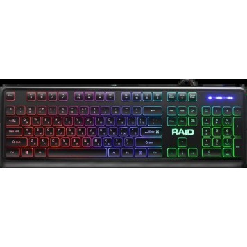 Клавиатура игровая Defender Raid GK-778DL RURainbow 104 кнопки