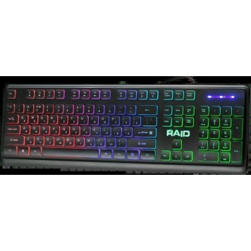 Клавиатура игровая Defender Raid GK-778DL RURainbow 104 кнопки-1