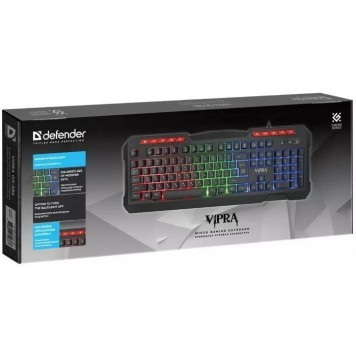 Клавиатура игровая Defender Vipra GK-586 RU черный-2