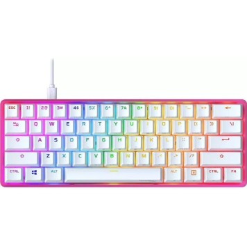 Клавиатура игровая HyperX Alloy Origins 60 572Y6AA#ACB розовый