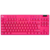 Клавиатура игровая Logitech G Pro X TKL Lightspeed (Tactile) Magenta (920-012159)