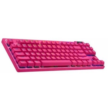 Клавиатура игровая Logitech G Pro X TKL Lightspeed (Tactile) Magenta (920-012159)-1