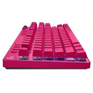 Клавиатура игровая Logitech G Pro X TKL Lightspeed (Tactile) Magenta (920-012159)-2