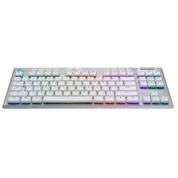 Клавиатура игровая Logitech G915 TKL LIGHTSPEED-GL Tactile Mechanical/WHITE/RUS/RGB/2.4GHZ (920-010117)-2
