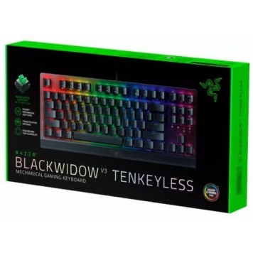Клавиатура игровая Razer BlackWidow V3 TKL Мех/Green Switch/Черный/RGB (RZ03-03490700-R3R1)-2