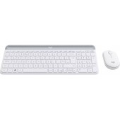 Клавитура + Мышь беспроводная Logitech  MK470-White/RUS/2.4GHZ/INTNL (920-009207)